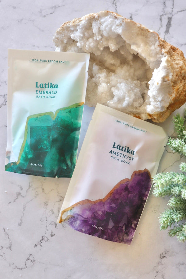 Geode Bath Salts Beauty Latika 