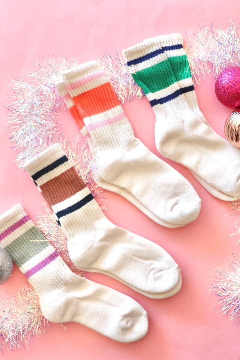 Varsity Crew Socks SOCKS VeryJ 