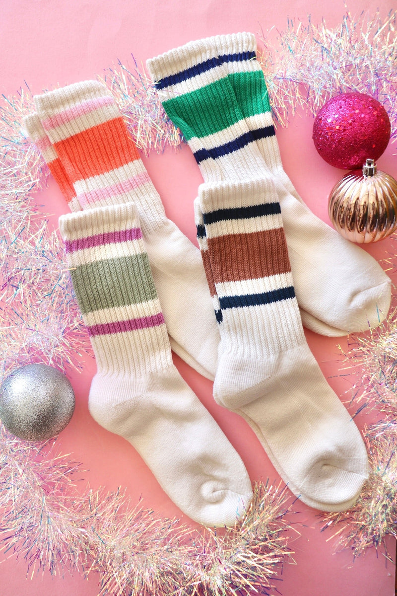 Varsity Crew Socks SOCKS VeryJ 