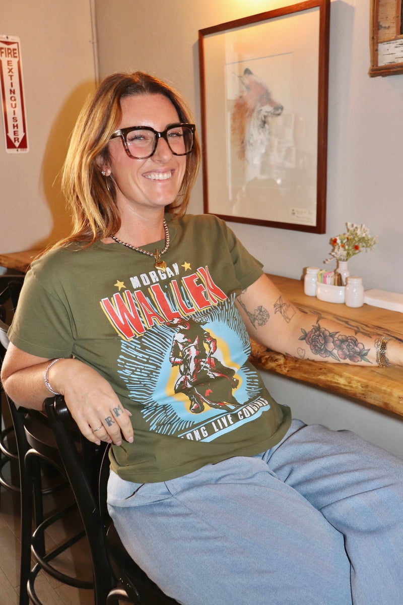 Morgan Wallen Long Live Cowgirls Tee - Daydreamer Graphics Daydreamer LA 