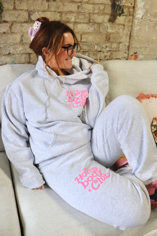 Homebody Club Lounge Set in Heather Gray SET Poppy + Pine 