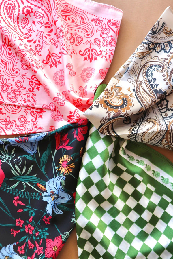 Boho Print Hair Scarves HAIR ACCESSORIES Josslyn 