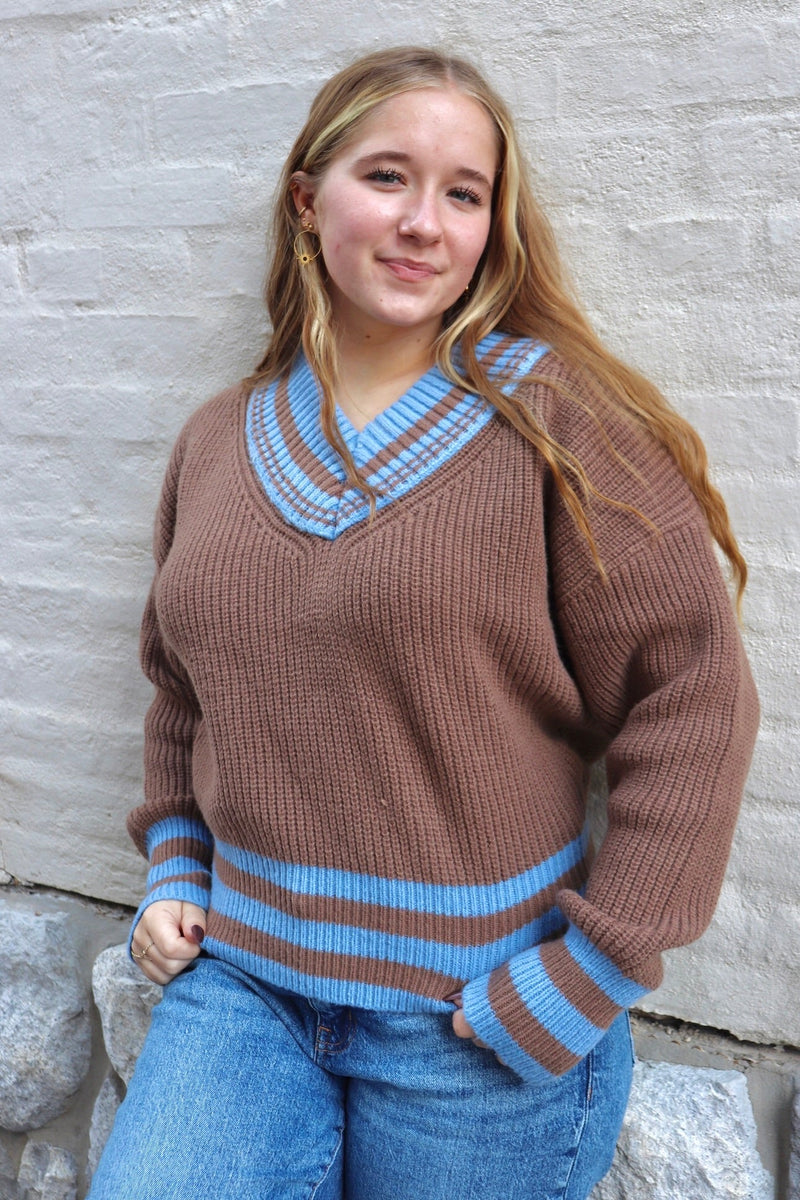 Annie Varsity Sweater TOPS Promesa 