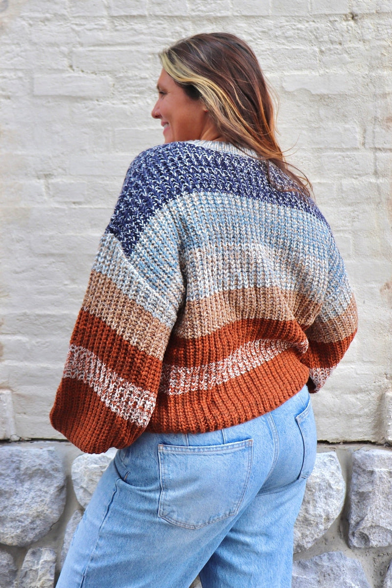 Autumn Sunset Sweater TOPS IVE 