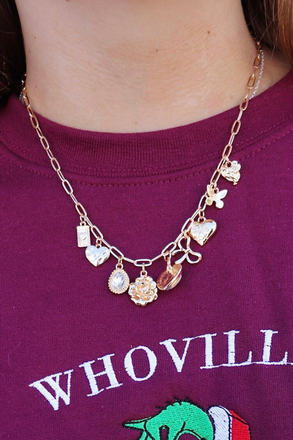 Mademoiselle Charm Necklace NECKLACES Josslyn 