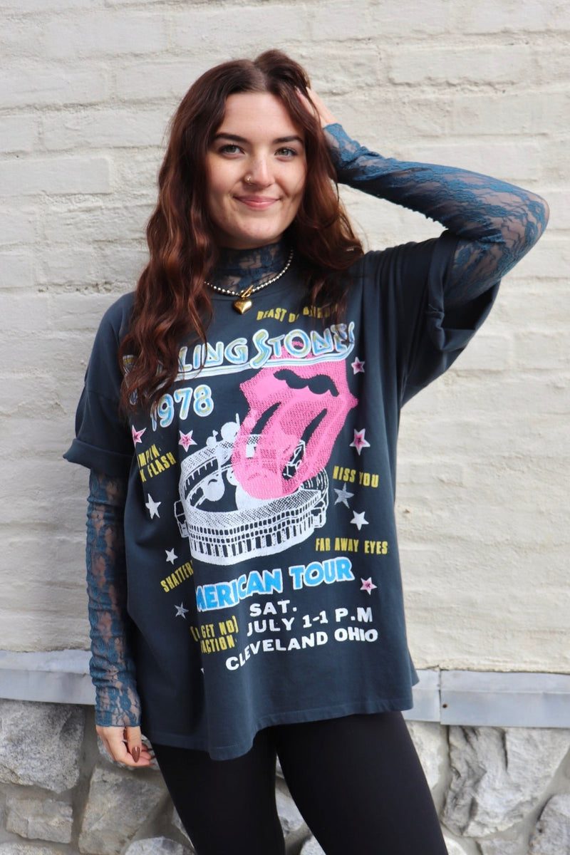 Rolling Stones American Tour Tee - Daydreamer Graphics Daydreamer LA 