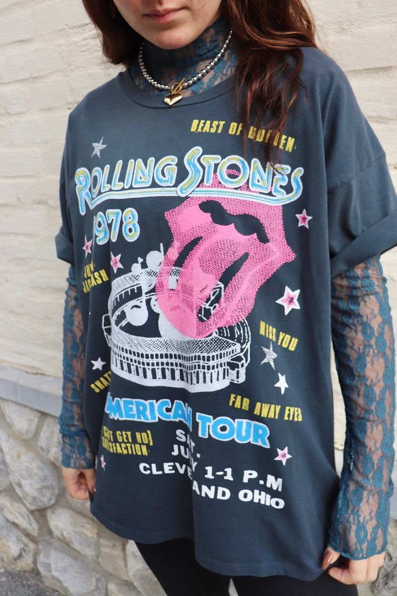 Rolling Stones American Tour Tee - Daydreamer Graphics Daydreamer LA 