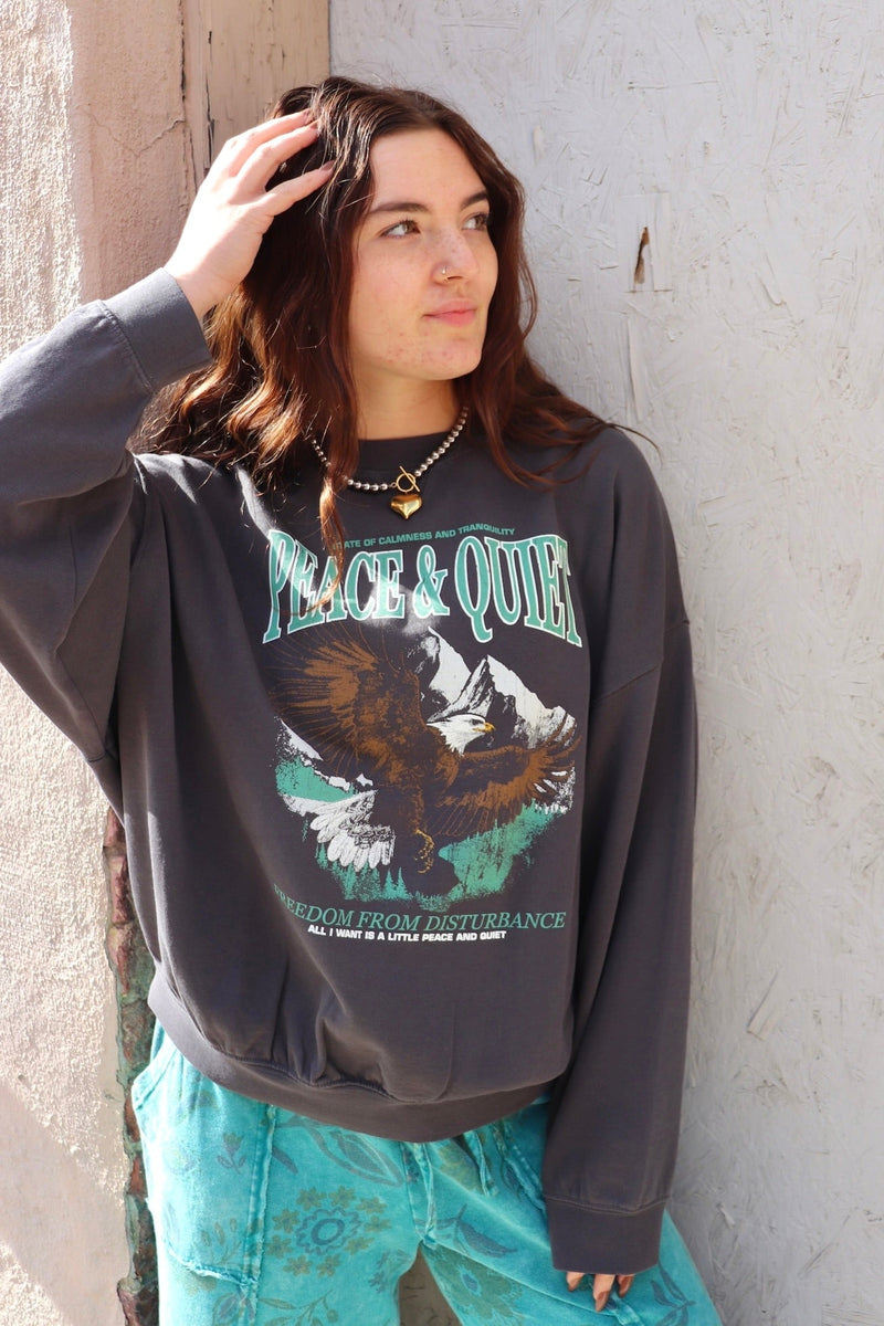 Peace & Quiet Sweatshirt TOPS Promesa 