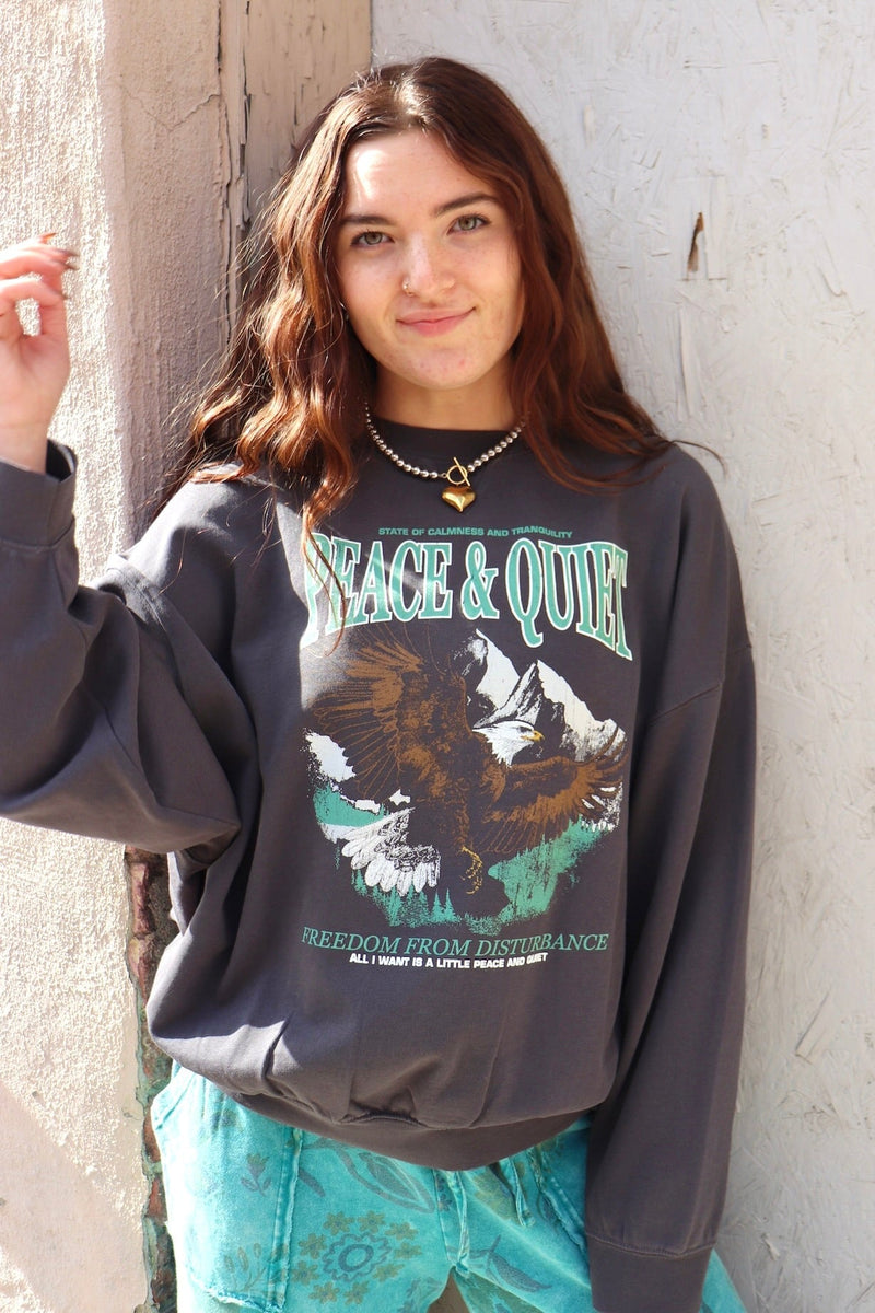 Peace & Quiet Sweatshirt TOPS Promesa 