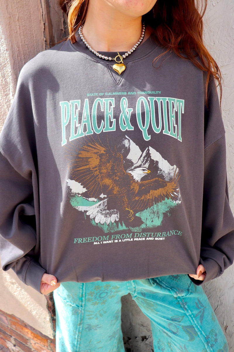 Peace & Quiet Sweatshirt TOPS Promesa 