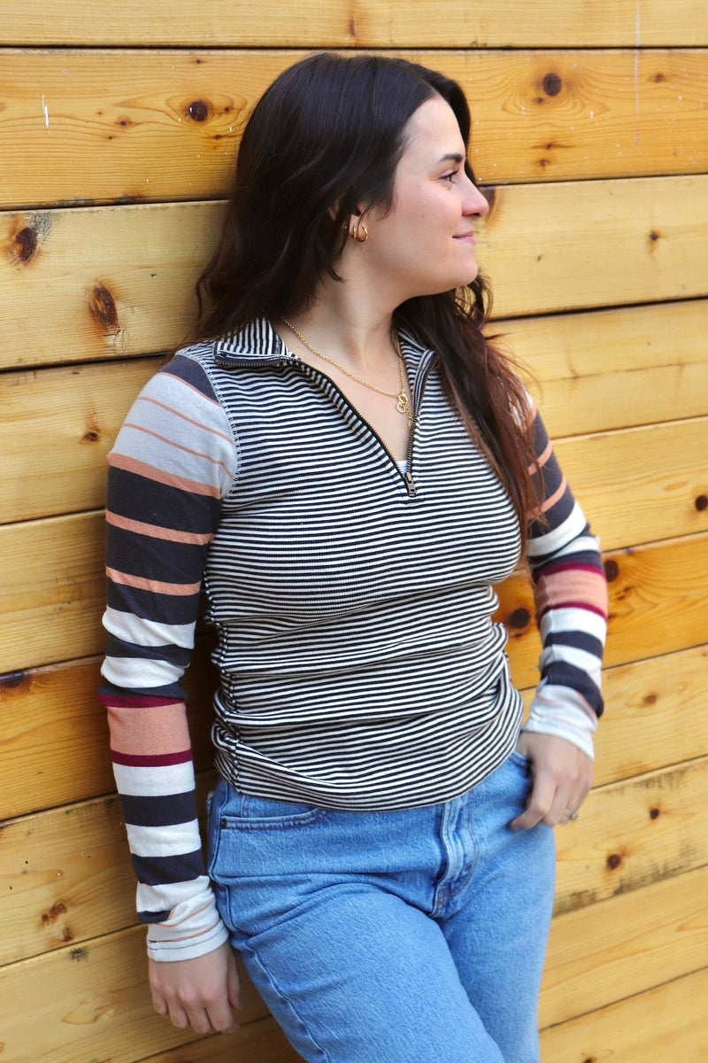 Avery Zip Up - Free People TOPS Free People 