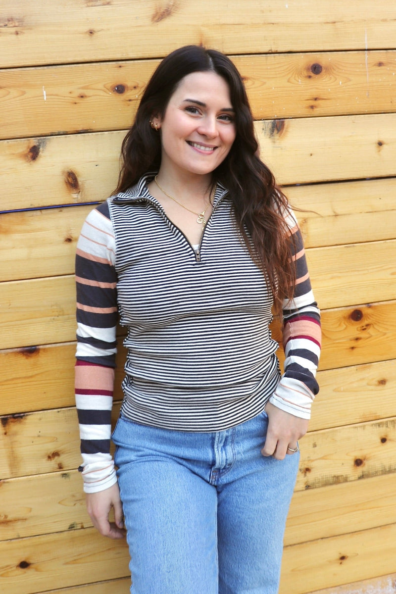 Avery Zip Up - Free People TOPS Free People 