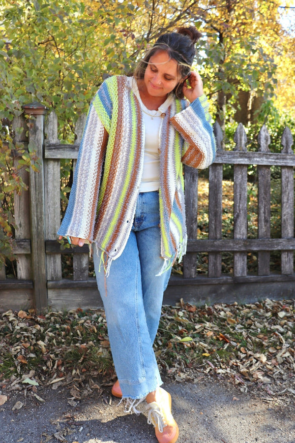 Lime Rickey Cardigan OUTERWEARS Easel 