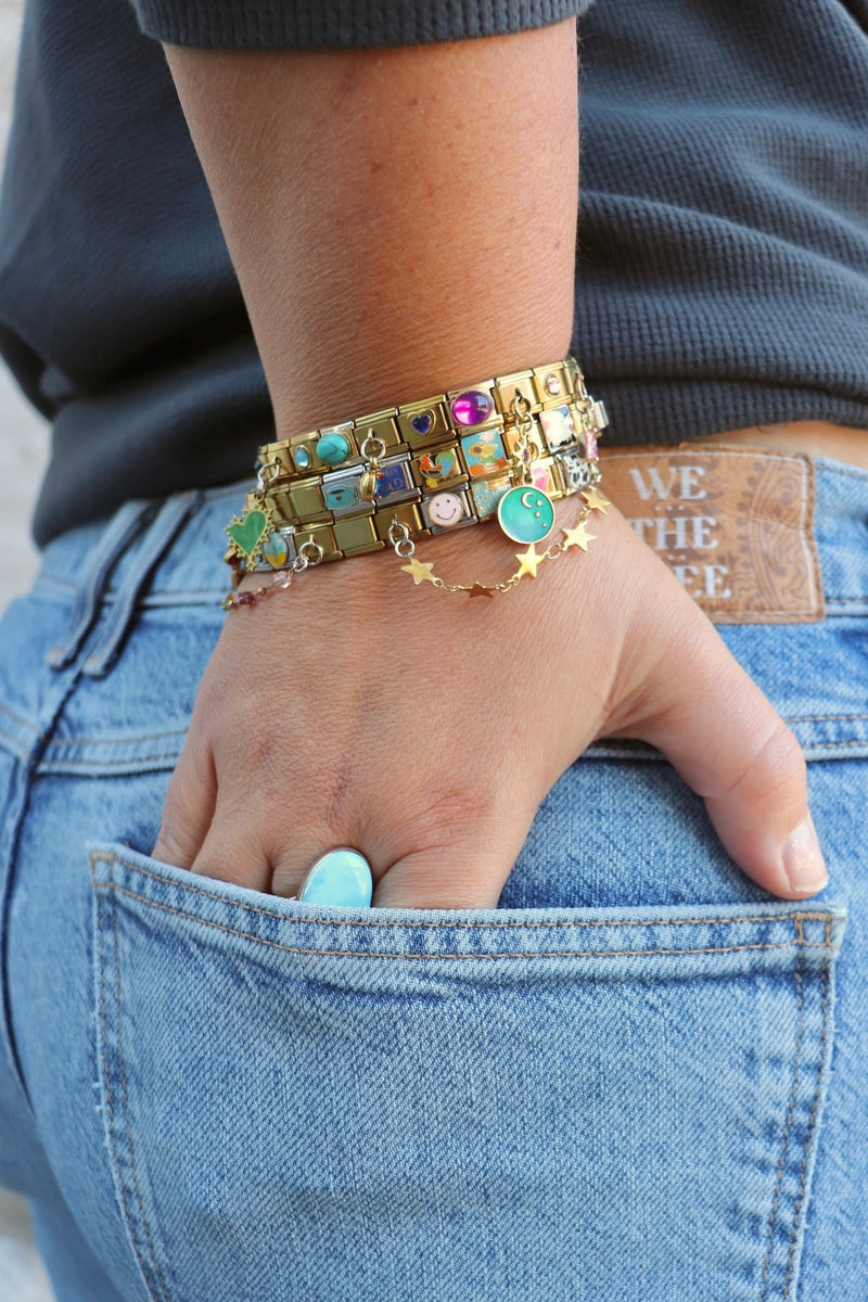 Italian Charm Bracelet - Base Bracelet ITALIAN CHARM BAR LAMOON 