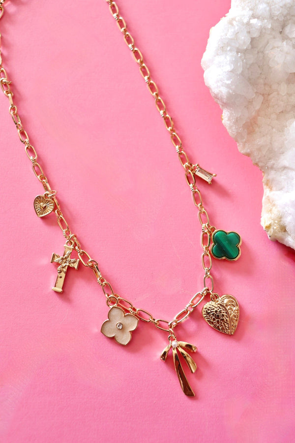 Lady Luck Charm Necklace NECKLACES Josslyn 