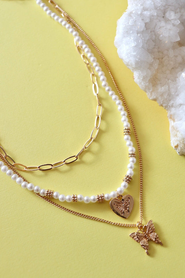 Trendy Multilayered Necklaces NECKLACES Josslyn 