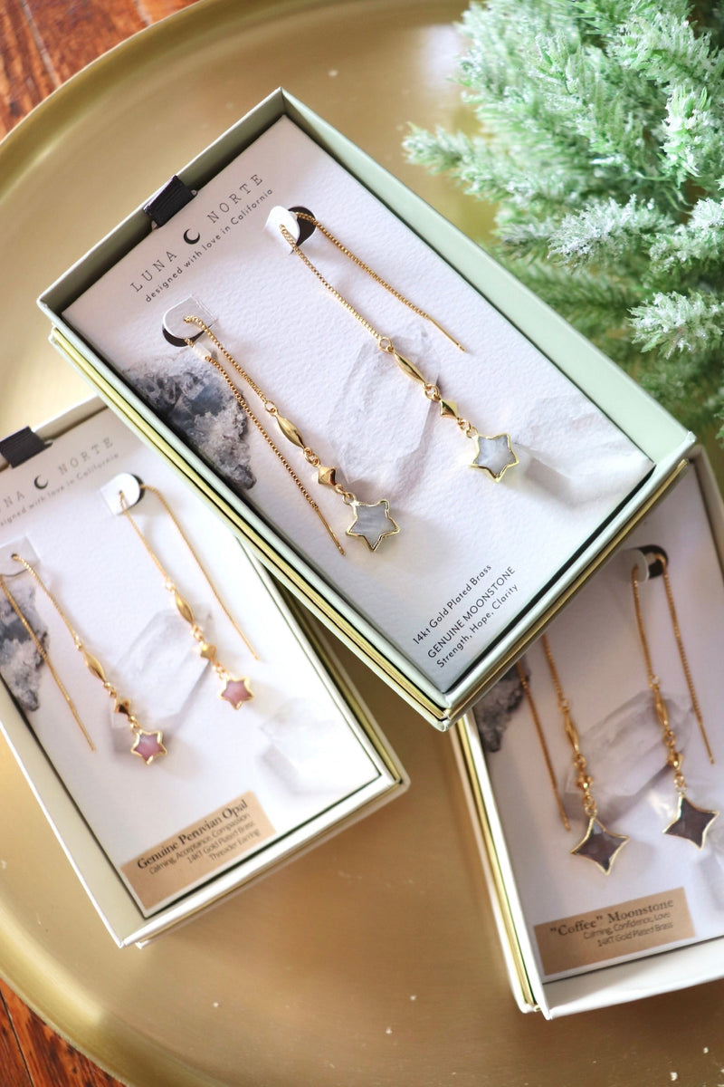 Stella Donna Celestial Earrings EARRINGS Luna Norte 