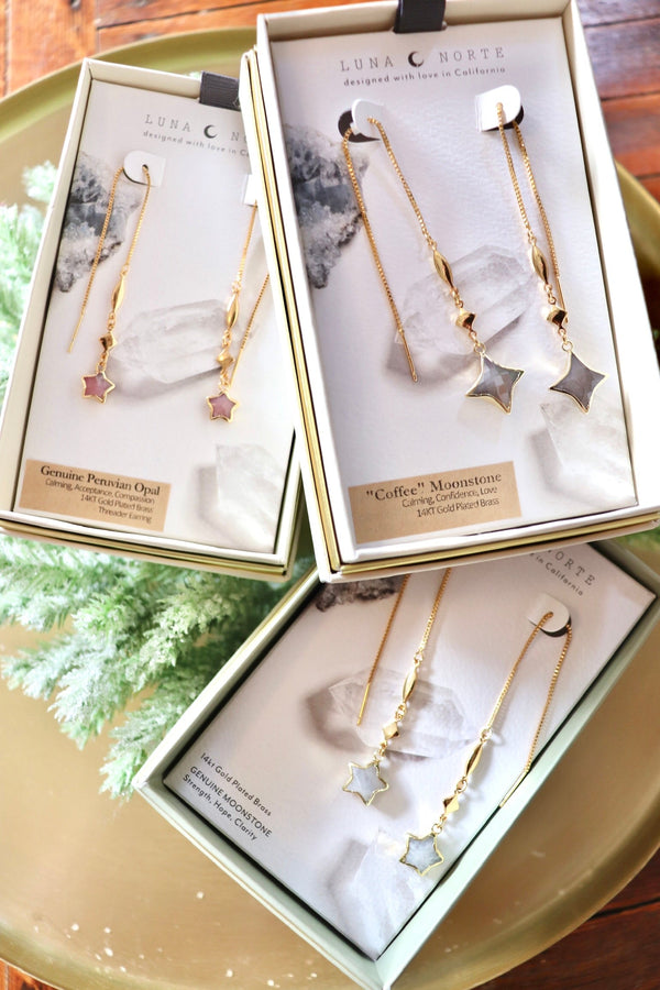 Stella Donna Celestial Earrings EARRINGS Luna Norte 