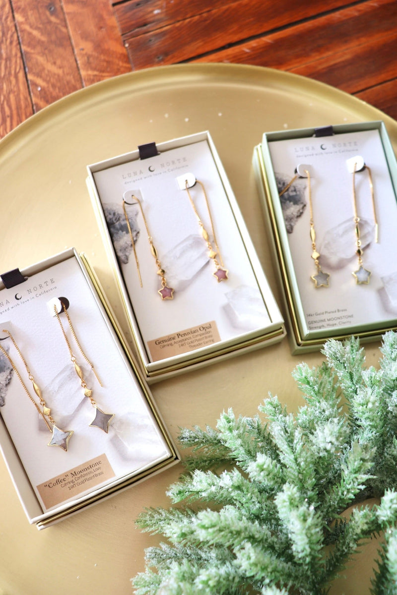 Stella Donna Celestial Earrings EARRINGS Luna Norte 