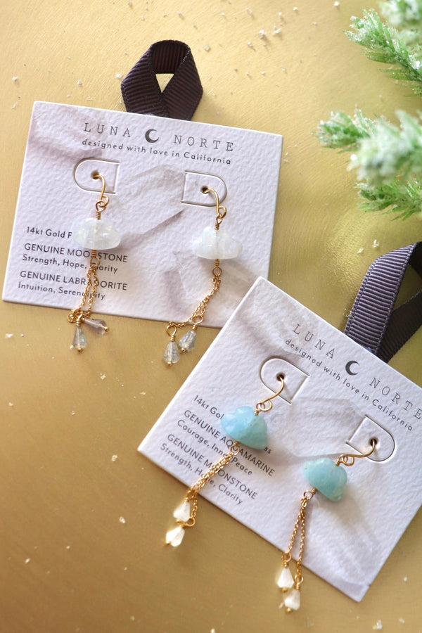 Cloud 9 Drop Earrings EARRINGS Luna Norte 