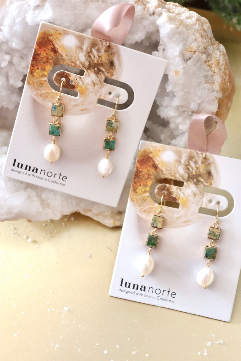 Isla Drop Earrings EARRINGS Luna Norte 