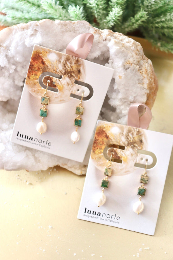 Isla Drop Earrings EARRINGS Luna Norte 