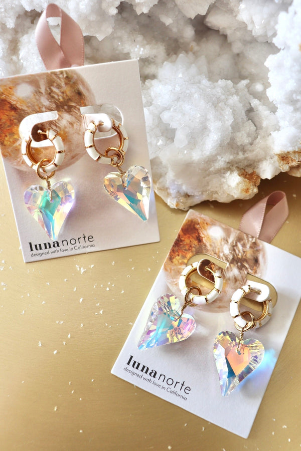 Sweet Shine Interchangeable Hoops EARRINGS Luna Norte 