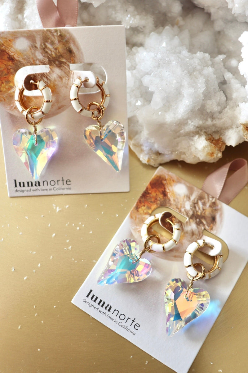 Sweet Shine Interchangeable Hoops EARRINGS Luna Norte 