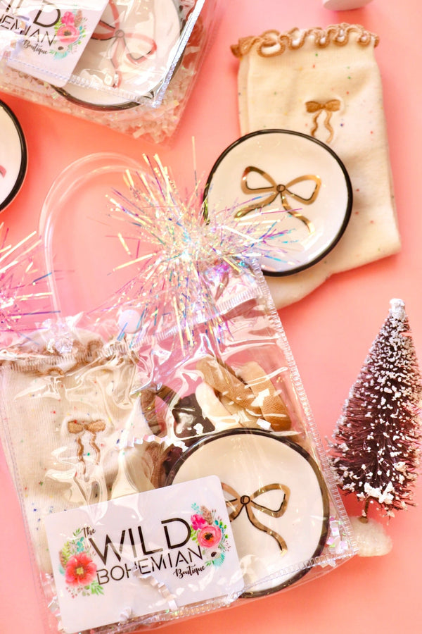 Boho Bows Gift Set GIFT Wild Bohemian GOLD 