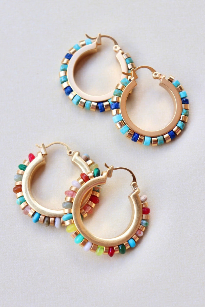 Capri Hoops - 2 Colors Wild Bohemian 