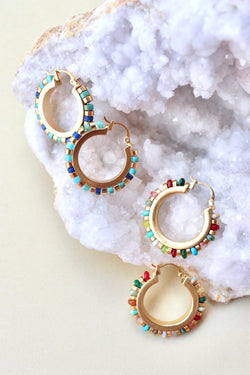 Capri Hoops - 2 Colors Wild Bohemian 