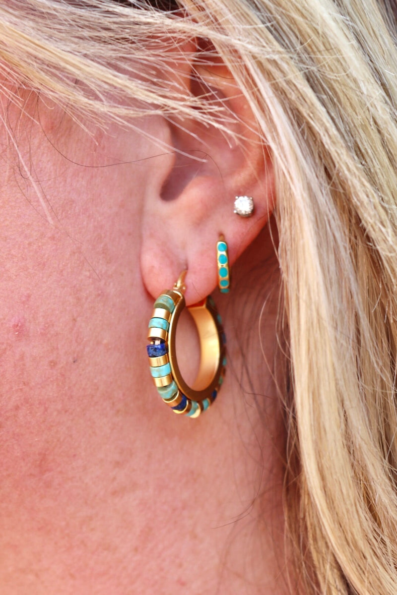 Capri Hoops - 2 Colors Wild Bohemian 