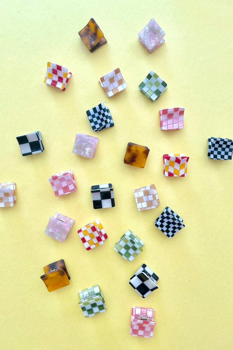 Mini Checkered Clips Wild Bohemian 