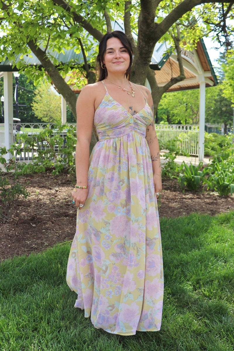 Gigi Floral Maxi Dress Wild Bohemian Gigi Floral Maxi Dress Wild Bohemian