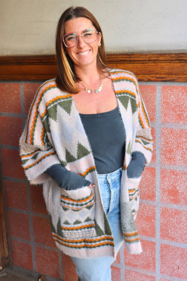 Rustic Pines Cardigan Wild Bohemian 