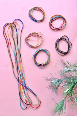 FAIR TRADE Wrap Bracelet + Necklace Combo Wild Bohemian 