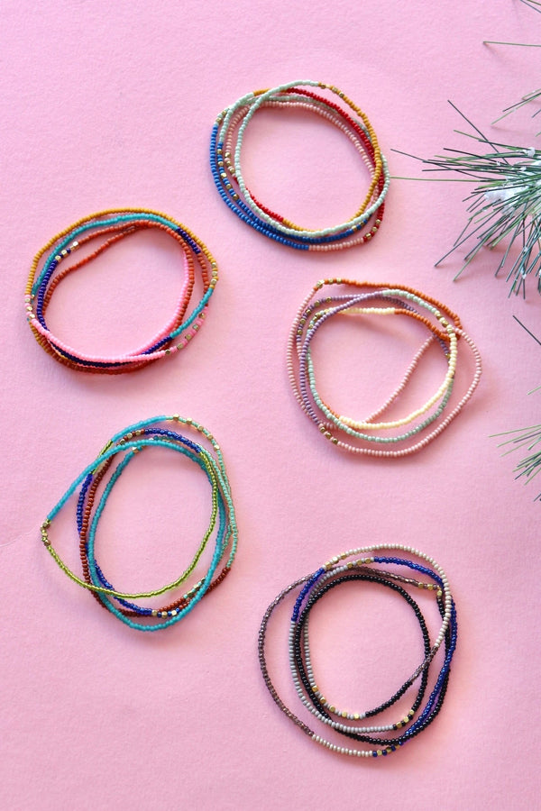 FAIR TRADE Wrap Bracelet + Necklace Combo Wild Bohemian 