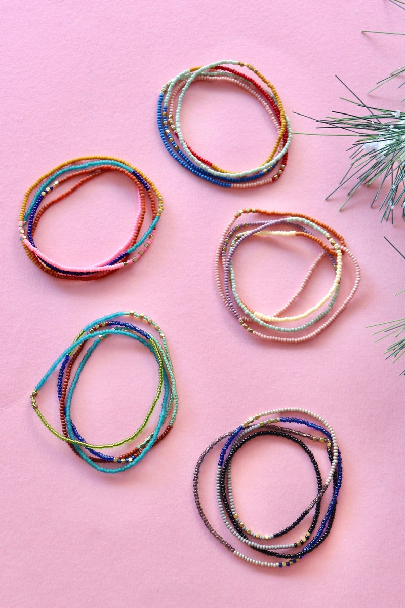 FAIR TRADE Wrap Bracelet + Necklace Combo Wild Bohemian 