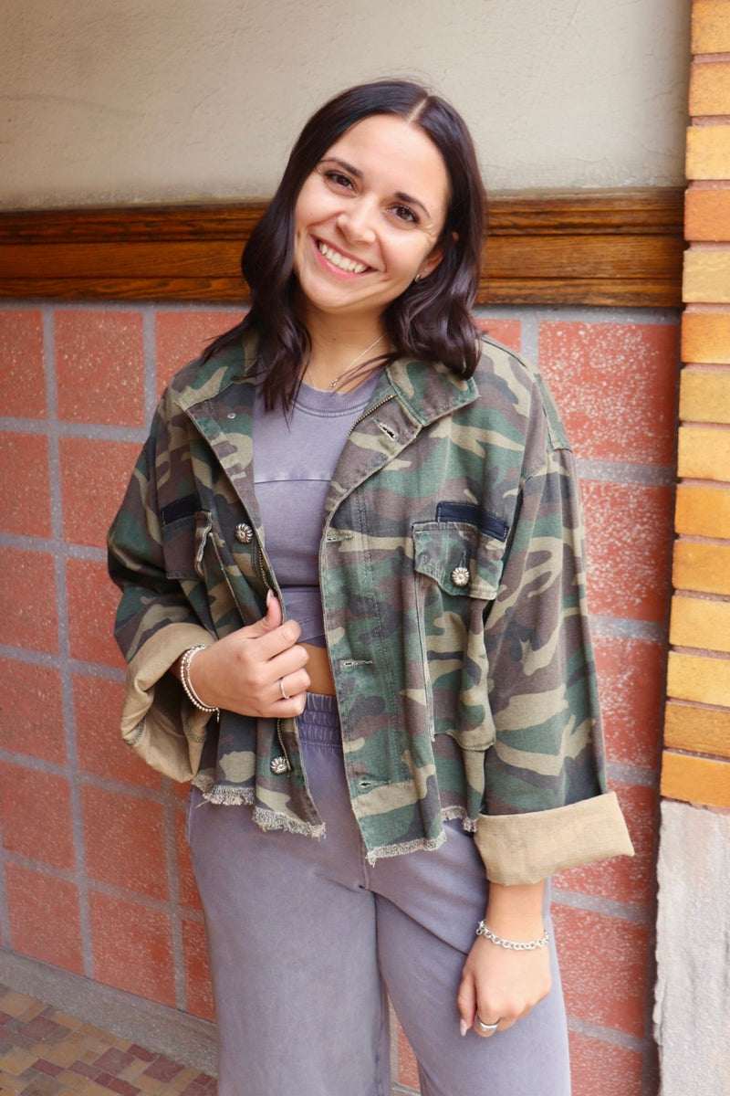 Cadet Crush Camo Jacket Wild Bohemian 