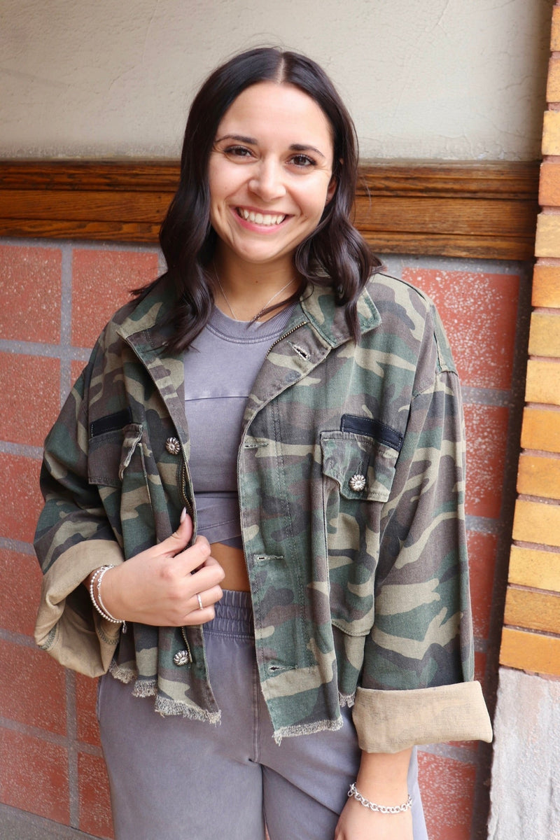 Cadet Crush Camo Jacket Wild Bohemian 