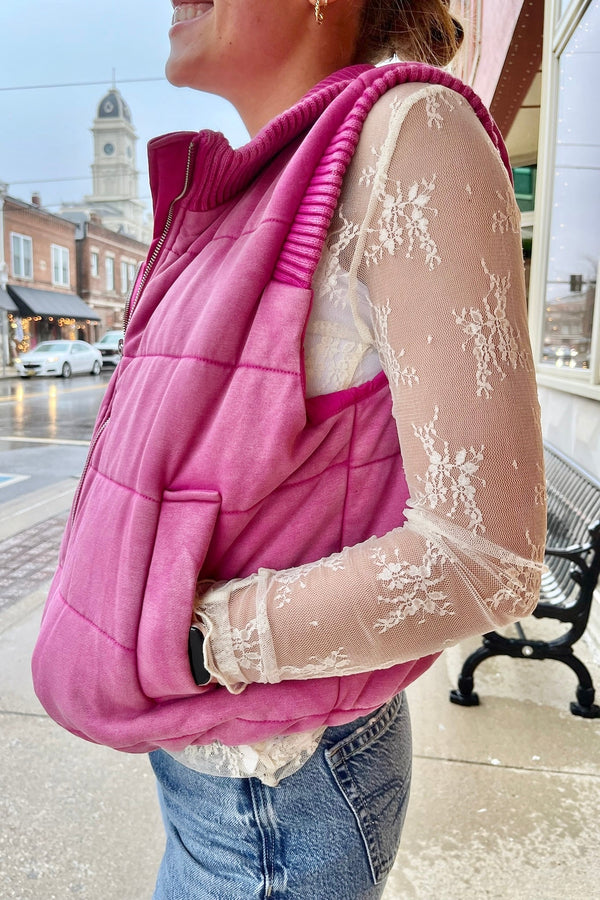 A Girl's Girl Quilted Vest Wild Bohemian 