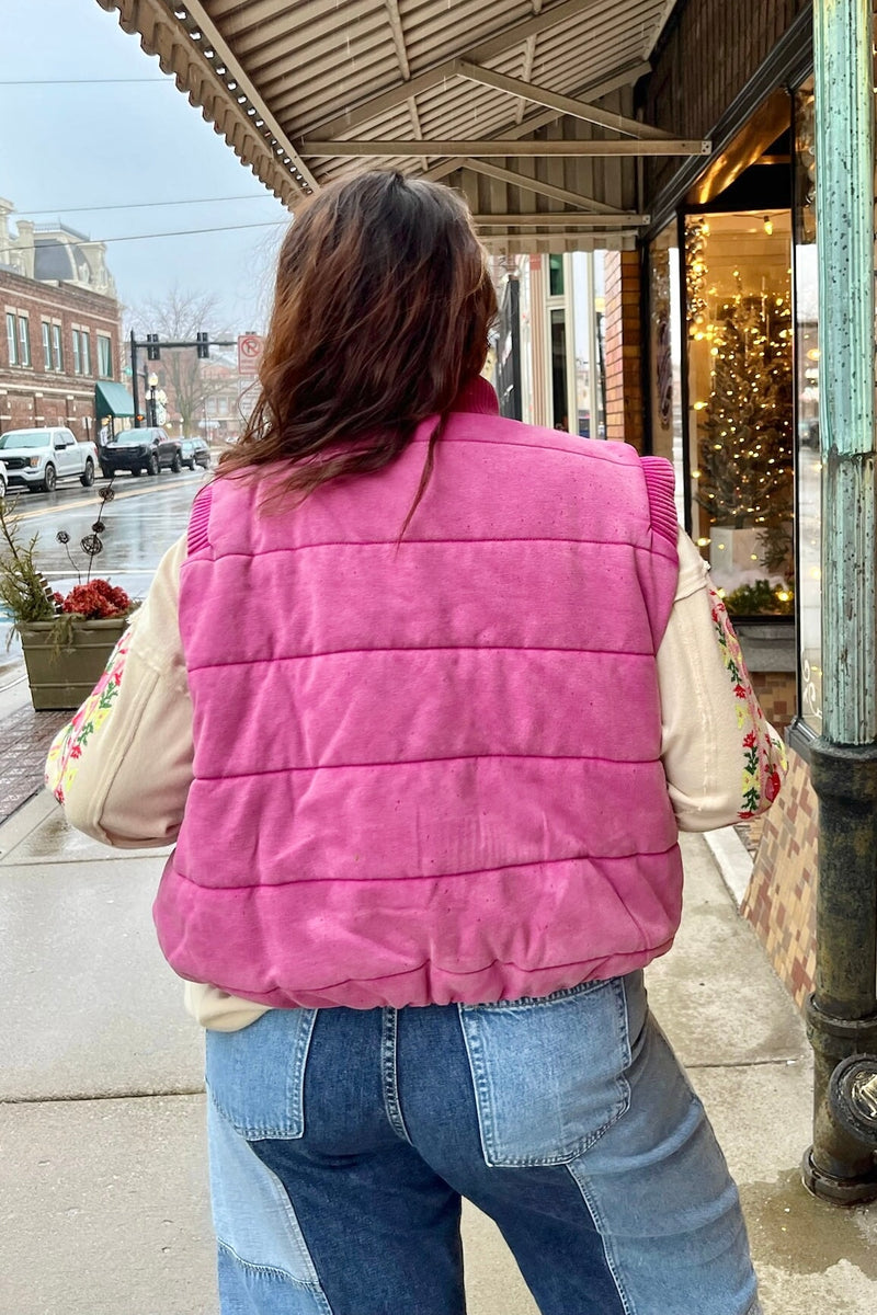 A Girl's Girl Quilted Vest Wild Bohemian 