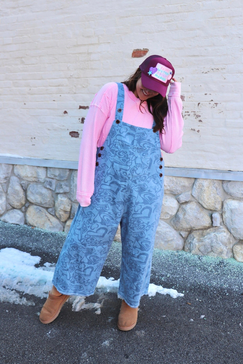 "All You Need is Love" Overalls Wild Bohemian 