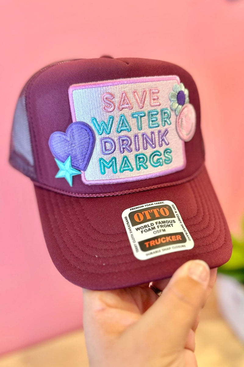 ONE OF A KIND “Save Water” Trucker Hat Wild Bohemian 