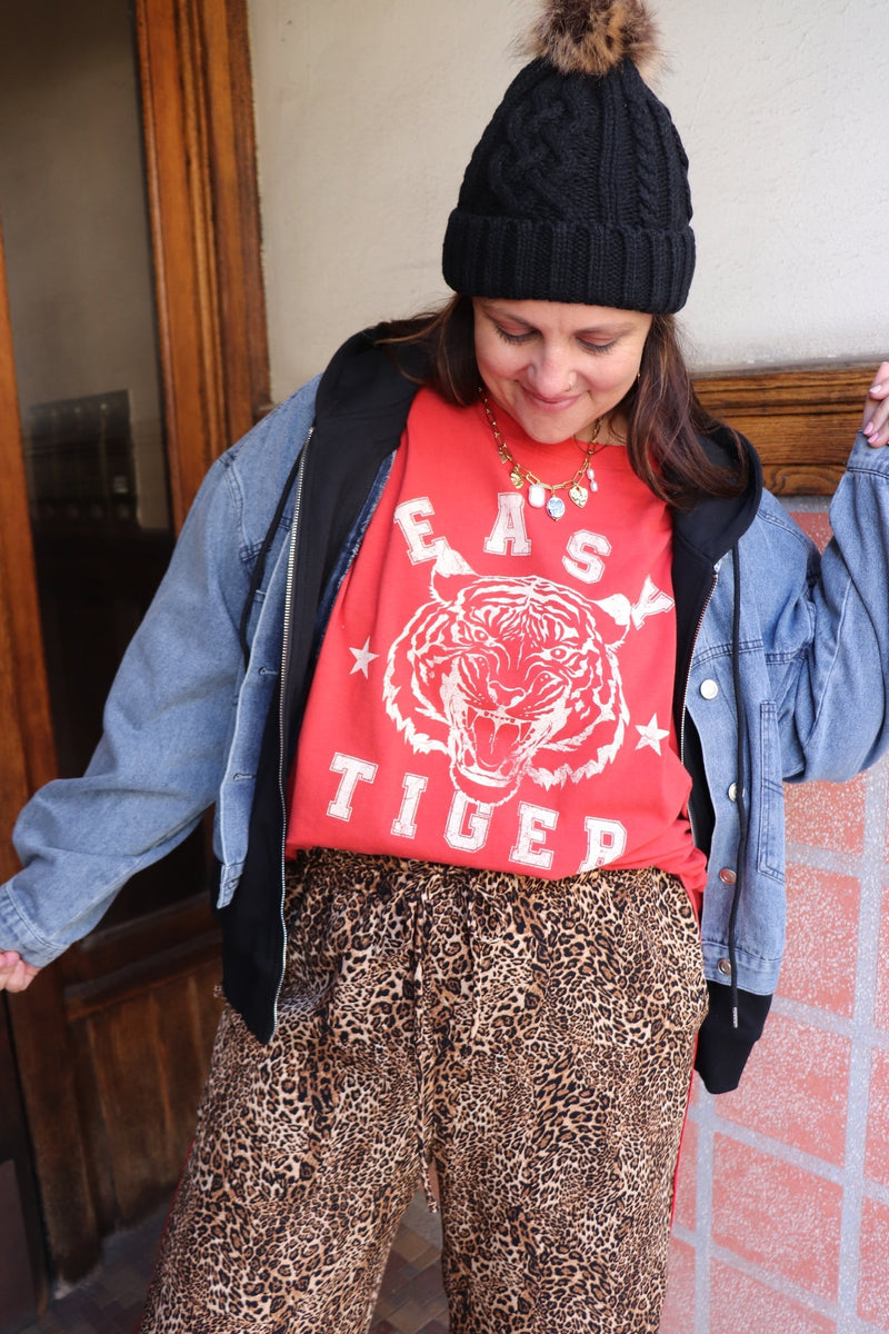 Easy Tiger Oversized Tee Wild Bohemian 