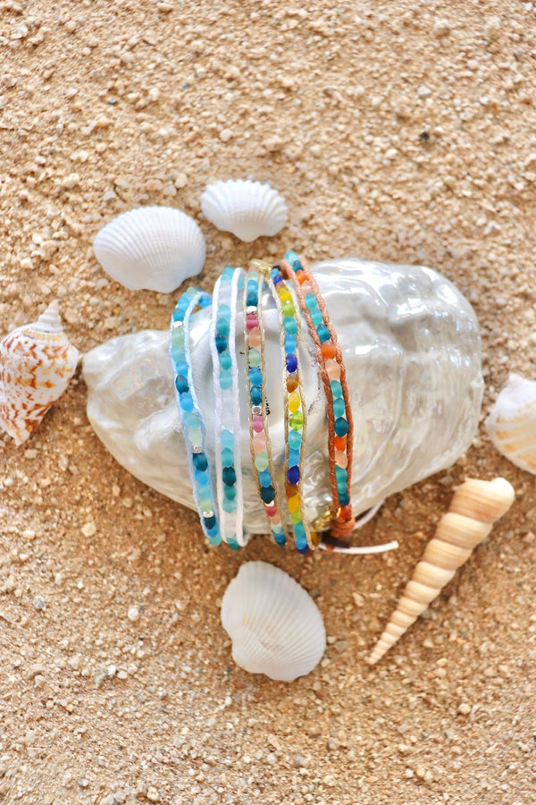 Lotus & Luna | Sea Glass Anklets Wild Bohemian 