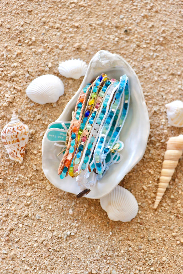 Lotus & Luna | Sea Glass Anklets Wild Bohemian 