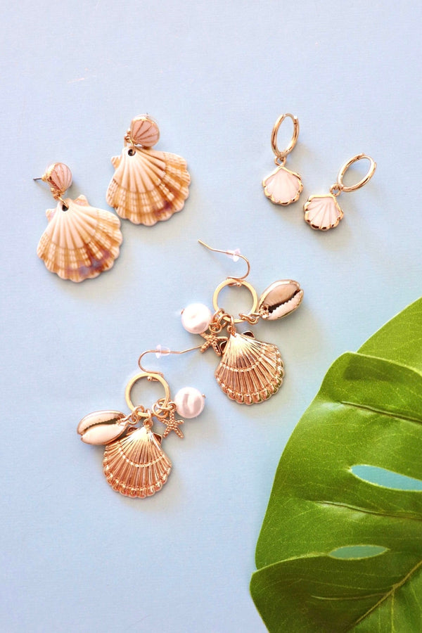 Sea Treasures Earrings Wild Bohemian 