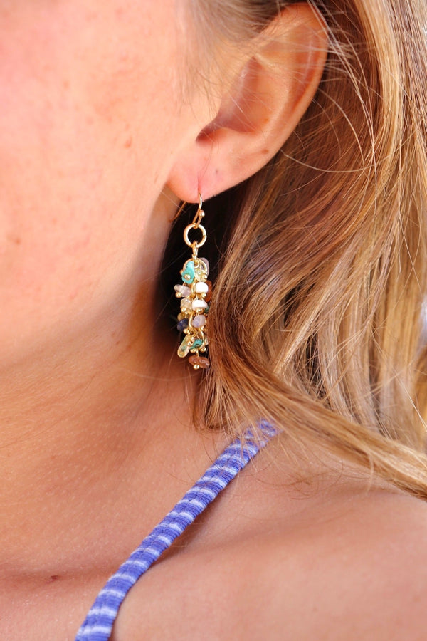 Capri Earrings - 2 Styles Wild Bohemian MERMAID BUBBLES 