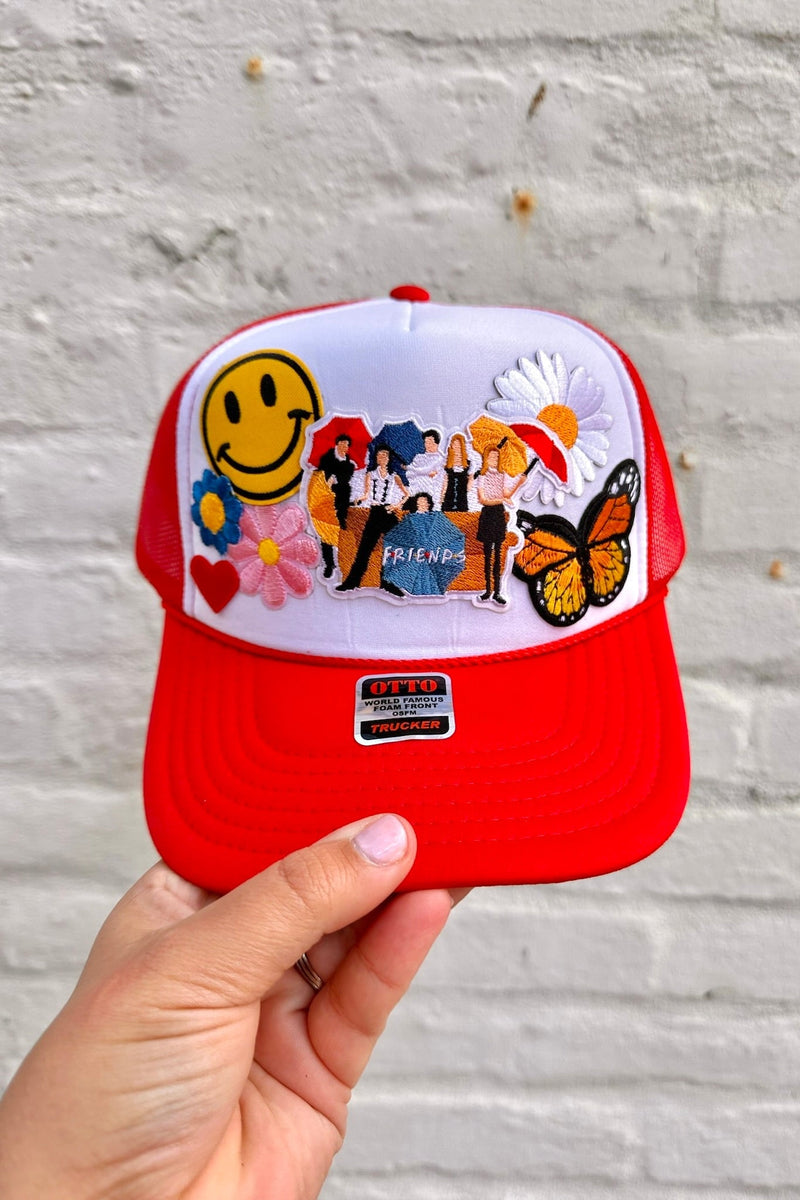 ONE OF A KIND "The Friends" Trucker Hat Wild Bohemian 